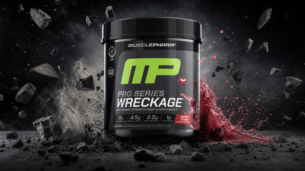 MusclePharm Wreckage Review: 8-in-1 Advanced Pre-Workout Tested